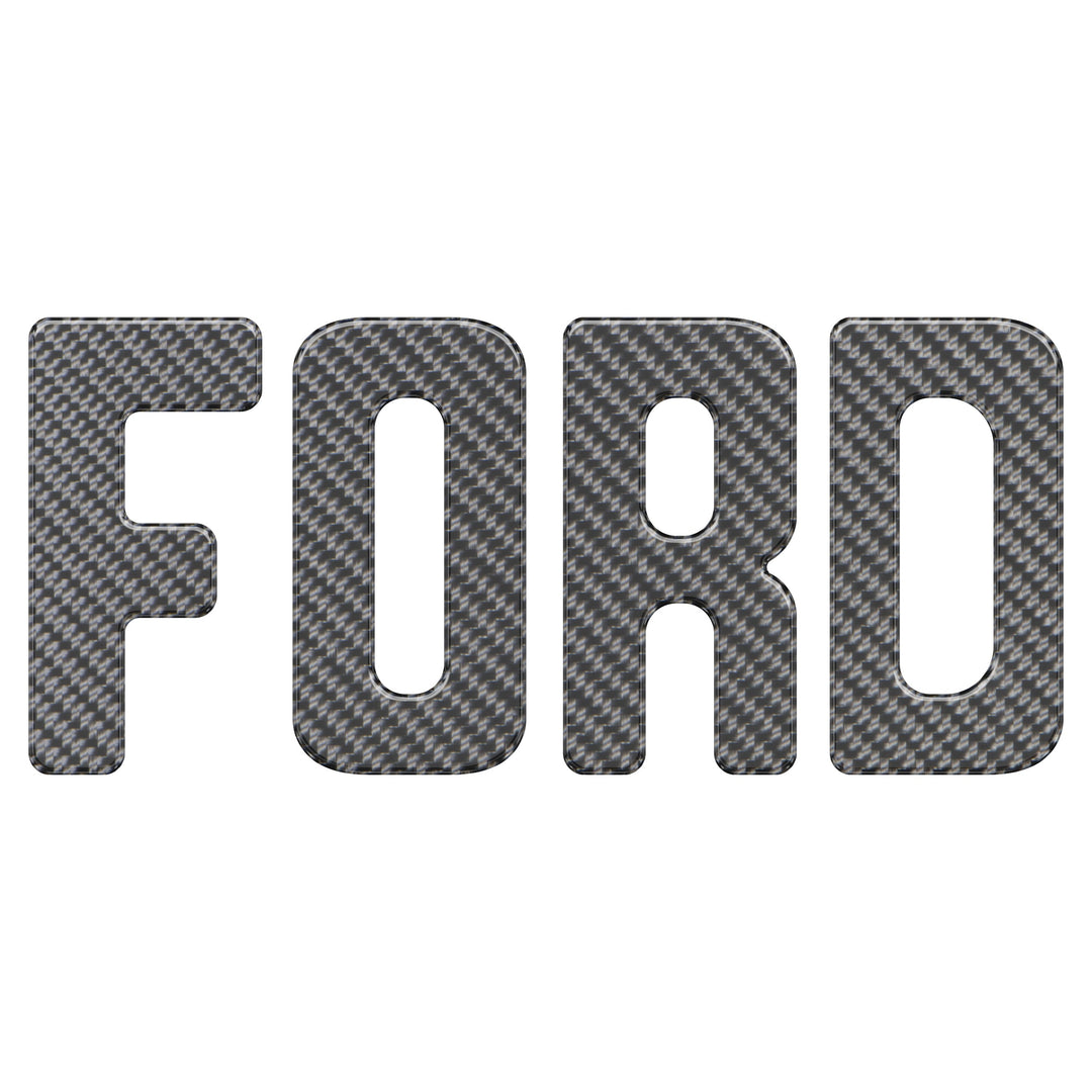 Slideout Tailgate Letter Inserts Fits 2021-2026 Ford Bronco