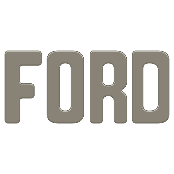 Slideout Tailgate Letter Inserts Fits 2021-2026 Ford Bronco