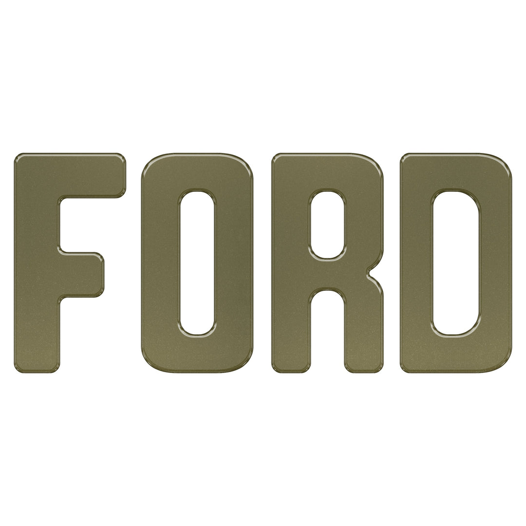 Slideout Tailgate Letter Inserts Fits 2021-2026 Ford Bronco