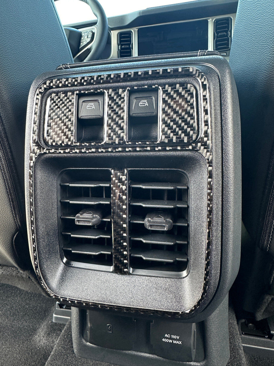 Rear Center Console Accent Trim Fits 2025-2026 Ford Bronco