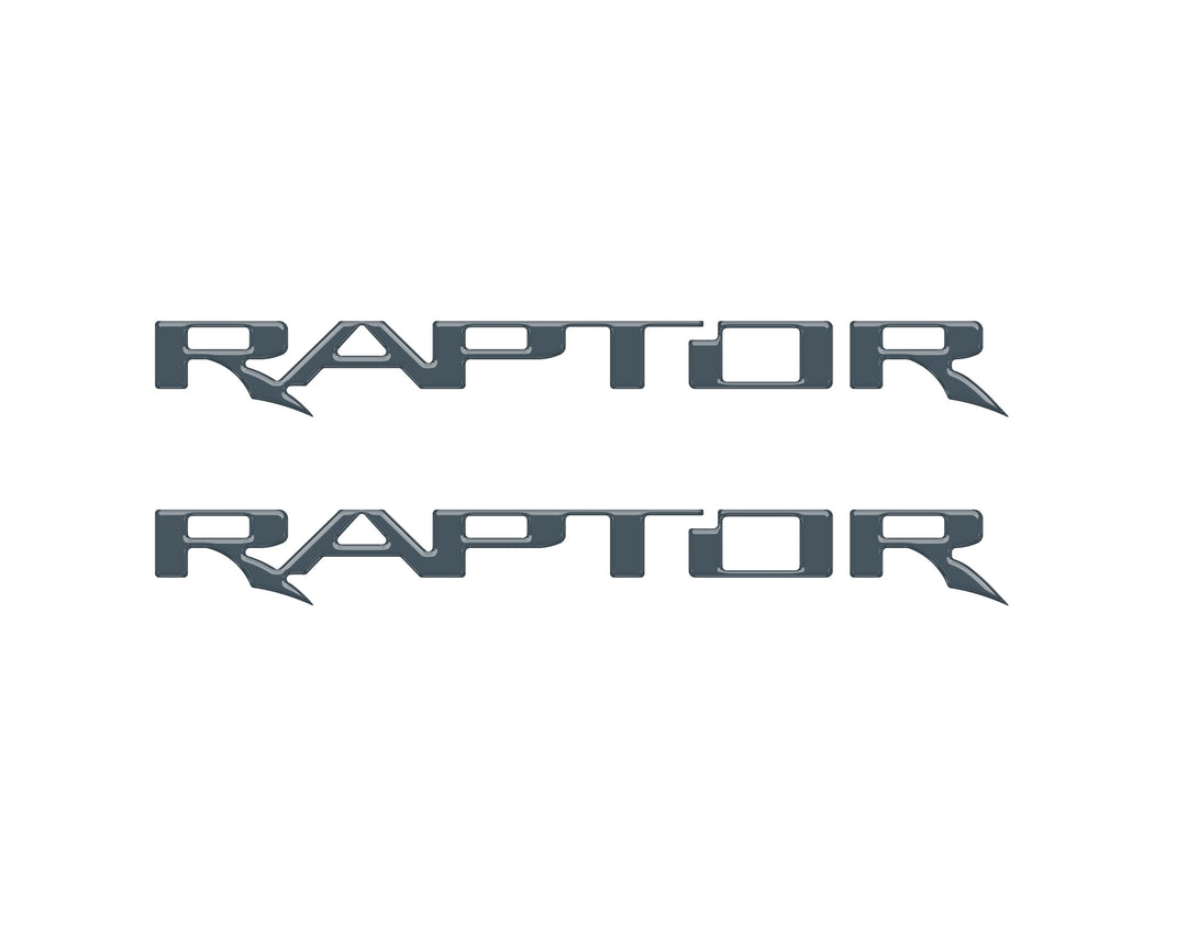 Raptor Floor Mat Emblem Inserts Fits 2022-2026 Ford Bronco &amp; 2024-2026 Ranger Raptor