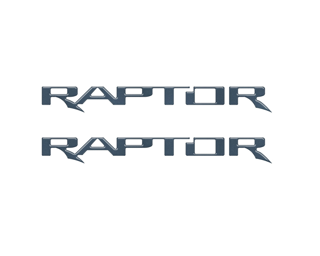 Raptor Floor Mat Emblem Inserts Fits 2022-2026 Ford Bronco &amp; 2024-2026 Ranger Raptor