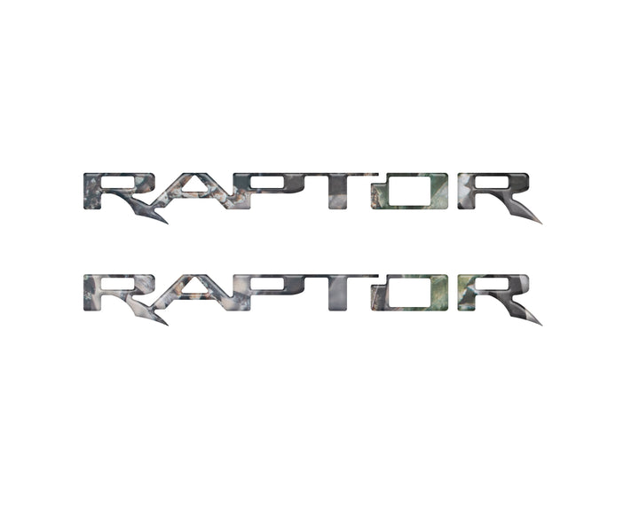 Raptor Floor Mat Emblem Inserts Fits 2022-2026 Ford Bronco &amp; 2024-2026 Ranger Raptor