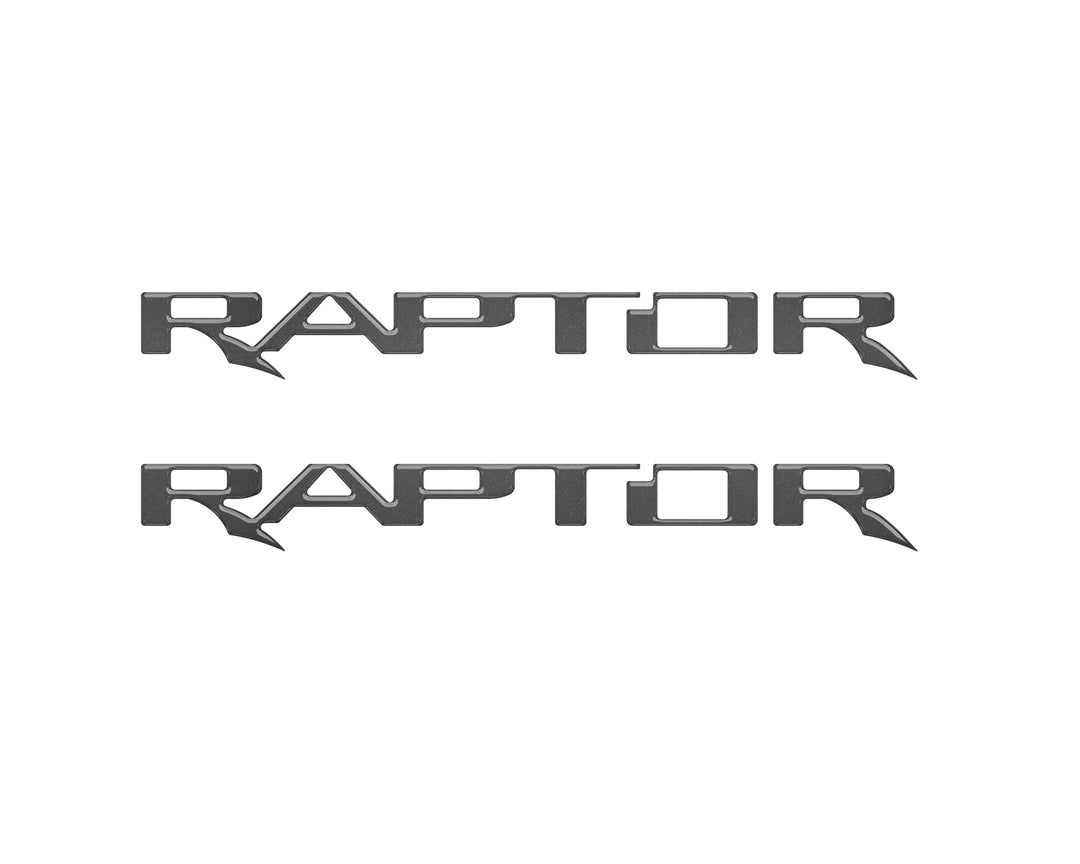Raptor Floor Mat Emblem Inserts Fits 2022-2026 Ford Bronco &amp; 2024-2026 Ranger Raptor