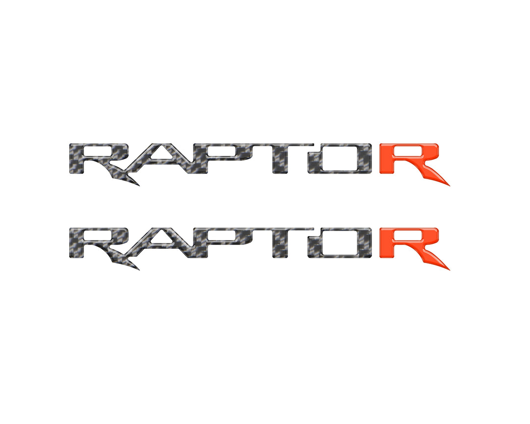 Raptor Floor Mat Emblem Inserts Fits 2022-2026 Ford Bronco &amp; 2024-2026 Ranger Raptor
