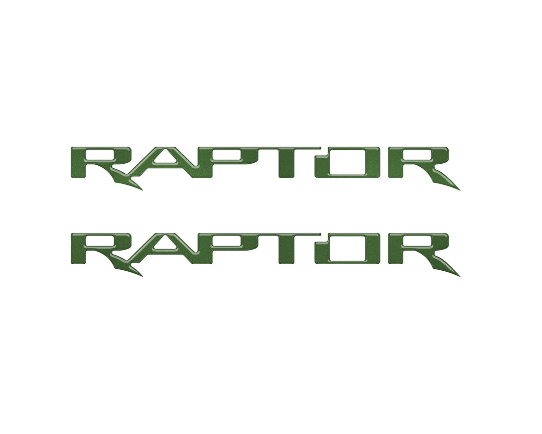 Raptor Floor Mat Emblem Inserts Fits 2022-2026 Ford Bronco &amp; 2024-2026 Ranger Raptor