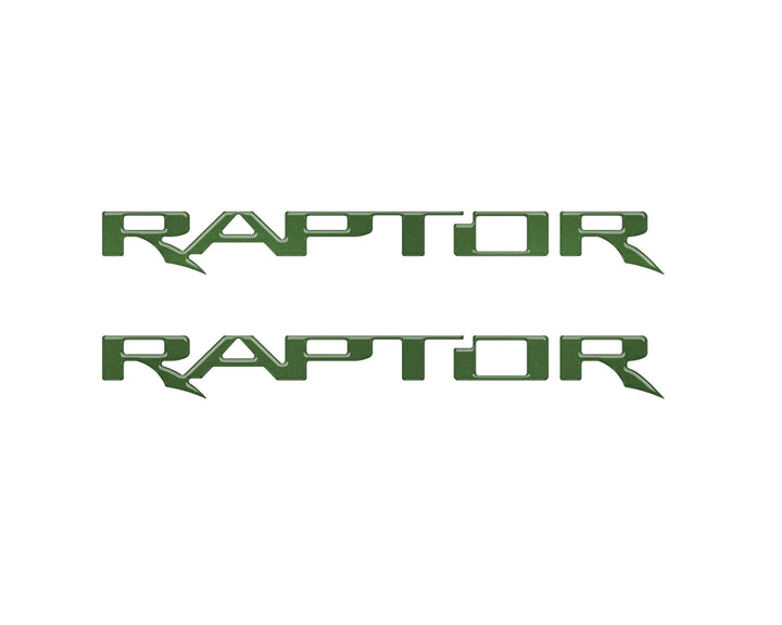Raptor Floor Mat Emblem Inserts Fits 2022-2026 Ford Bronco &amp; 2024-2026 Ranger Raptor