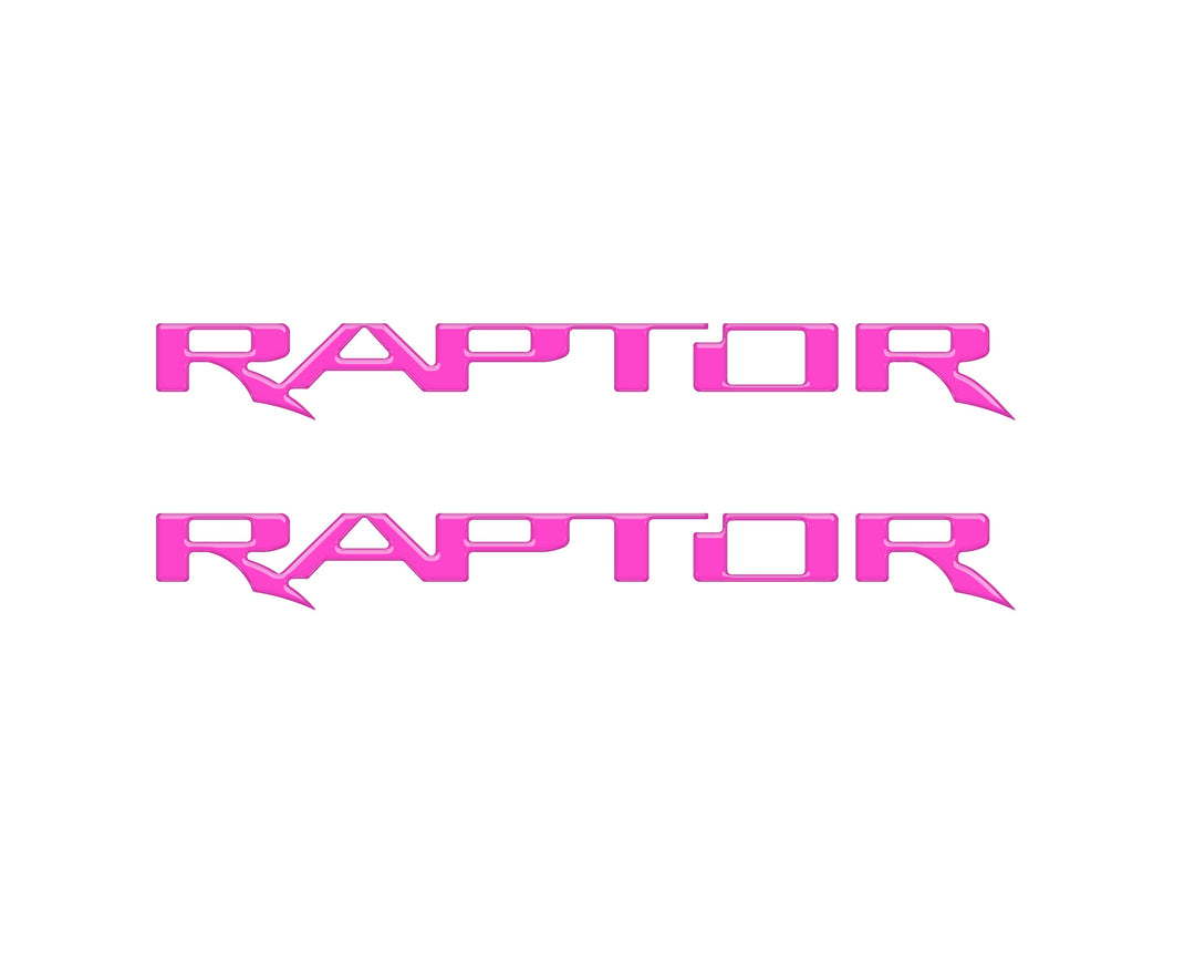 Raptor Floor Mat Emblem Inserts Fits 2022-2026 Ford Bronco &amp; 2024-2026 Ranger Raptor