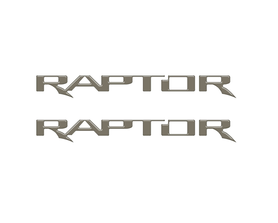 Raptor Floor Mat Emblem Inserts Fits 2022-2026 Ford Bronco &amp; 2024-2026 Ranger Raptor