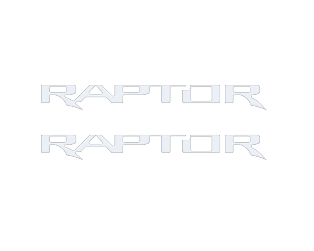 Raptor Floor Mat Emblem Inserts Fits 2022-2026 Ford Bronco &amp; 2024-2026 Ranger Raptor