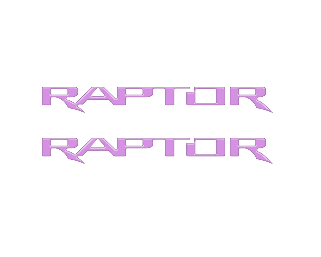 Raptor Floor Mat Emblem Inserts Fits 2022-2026 Ford Bronco &amp; 2024-2026 Ranger Raptor