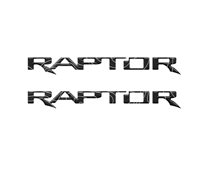 Raptor Floor Mat Emblem Inserts Fits 2022-2026 Ford Bronco &amp; 2024-2026 Ranger Raptor