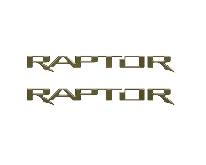 Raptor Floor Mat Emblem Inserts Fits 2022-2026 Ford Bronco &amp; 2024-2026 Ranger Raptor