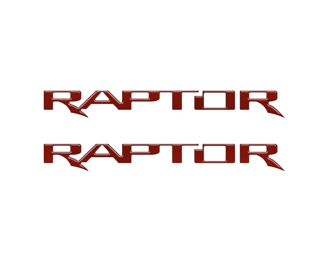 Raptor Floor Mat Emblem Inserts Fits 2022-2026 Ford Bronco &amp; 2024-2026 Ranger Raptor