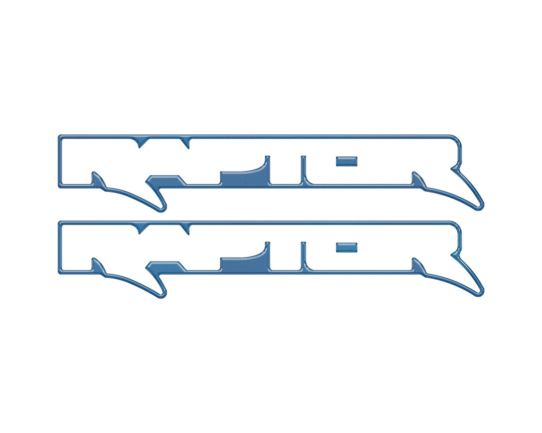 Raptor Floor Mat Emblem Inserts Fits 2022-2026 Ford Bronco &amp; 2024-2026 Ranger Raptor