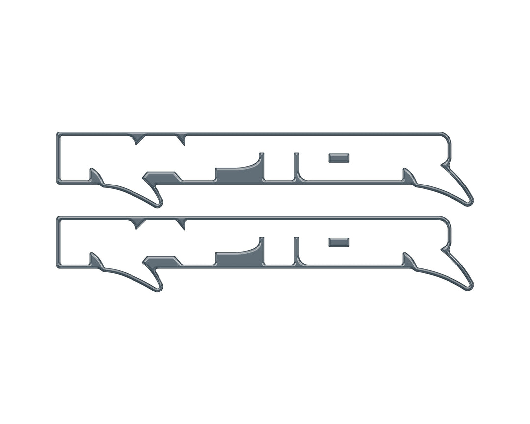 Raptor Floor Mat Emblem Inserts Fits 2022-2026 Ford Bronco &amp; 2024-2026 Ranger Raptor