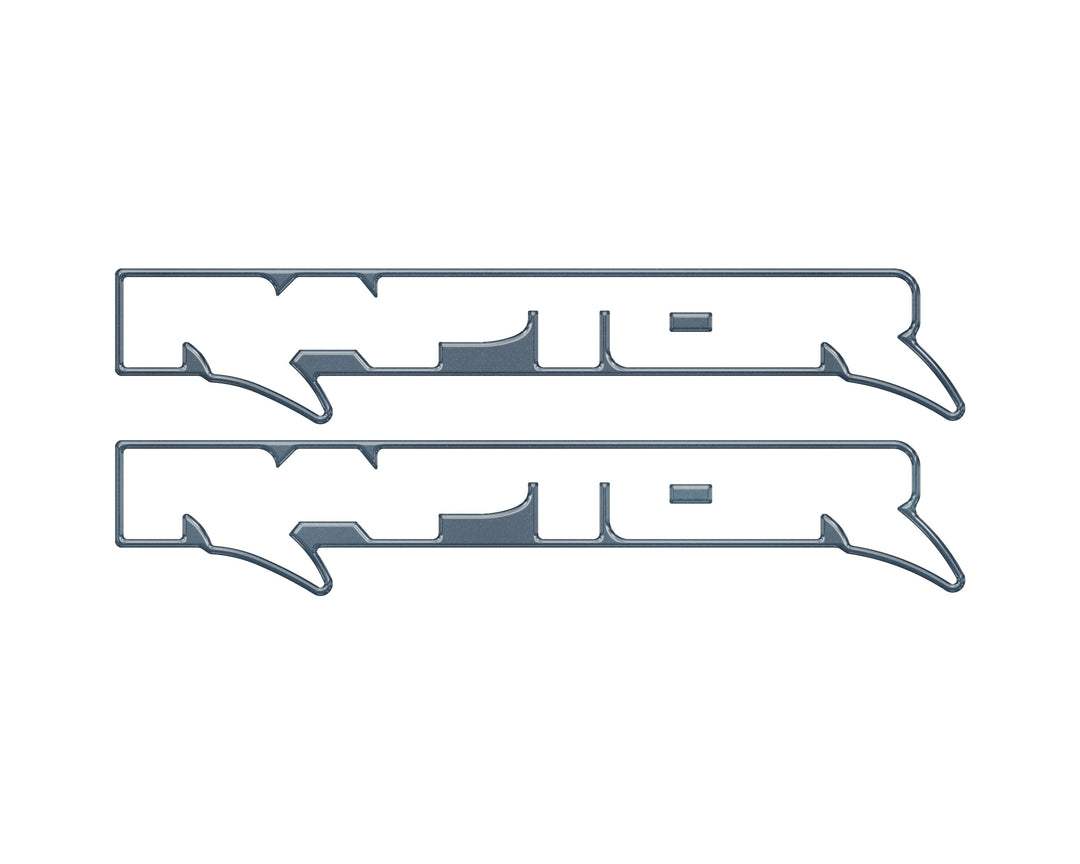 Raptor Floor Mat Emblem Inserts Fits 2022-2026 Ford Bronco &amp; 2024-2026 Ranger Raptor