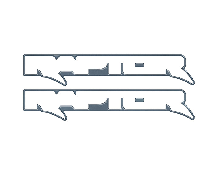 Raptor Floor Mat Emblem Inserts Fits 2022-2026 Ford Bronco &amp; 2024-2026 Ranger Raptor