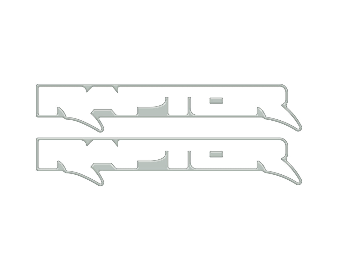 Raptor Floor Mat Emblem Inserts Fits 2022-2026 Ford Bronco &amp; 2024-2026 Ranger Raptor