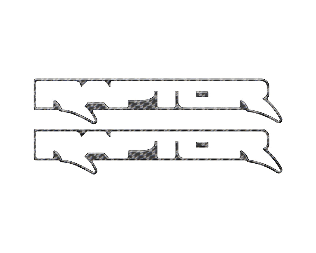 Raptor Floor Mat Emblem Inserts Fits 2022-2026 Ford Bronco &amp; 2024-2026 Ranger Raptor