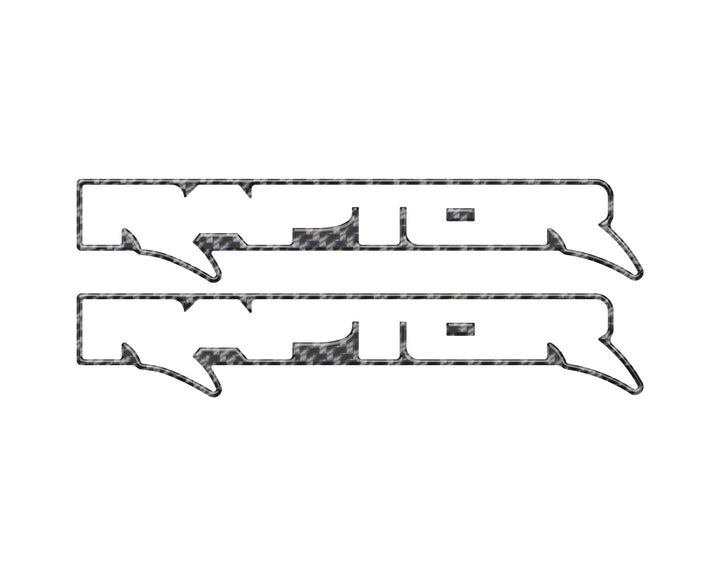 Raptor Floor Mat Emblem Inserts Fits 2022-2026 Ford Bronco &amp; 2024-2026 Ranger Raptor