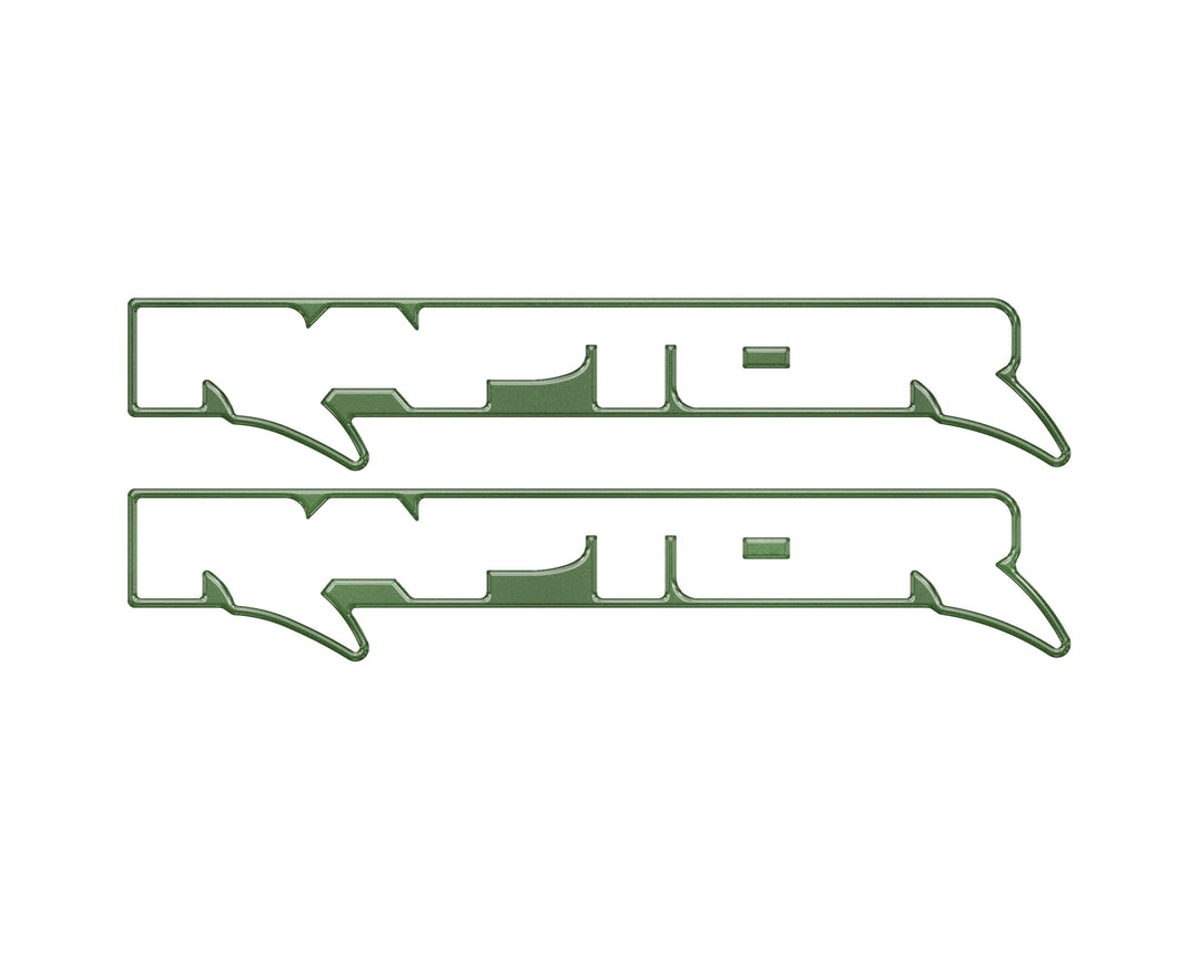 Raptor Floor Mat Emblem Inserts Fits 2022-2026 Ford Bronco &amp; 2024-2026 Ranger Raptor