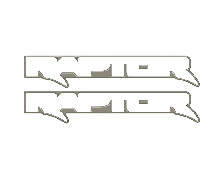 Raptor Floor Mat Emblem Inserts Fits 2022-2026 Ford Bronco &amp; 2024-2026 Ranger Raptor