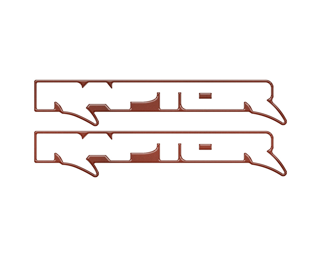 Raptor Floor Mat Emblem Inserts Fits 2022-2026 Ford Bronco &amp; 2024-2026 Ranger Raptor