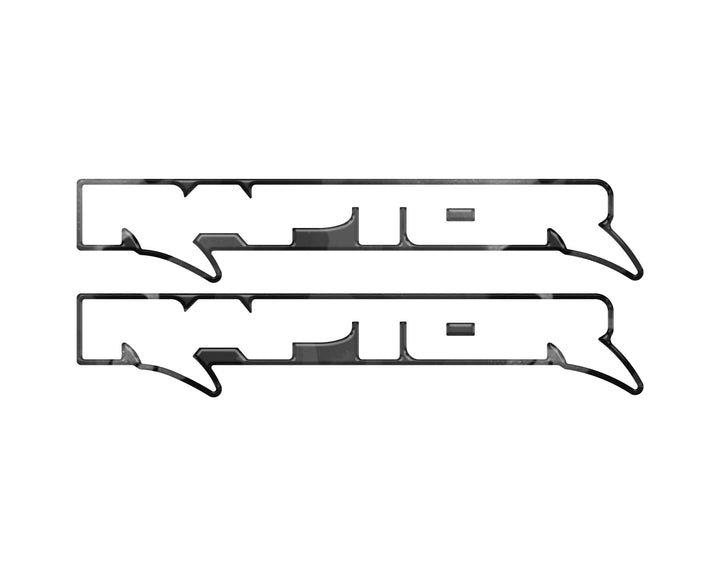 Raptor Floor Mat Emblem Inserts Fits 2022-2026 Ford Bronco &amp; 2024-2026 Ranger Raptor