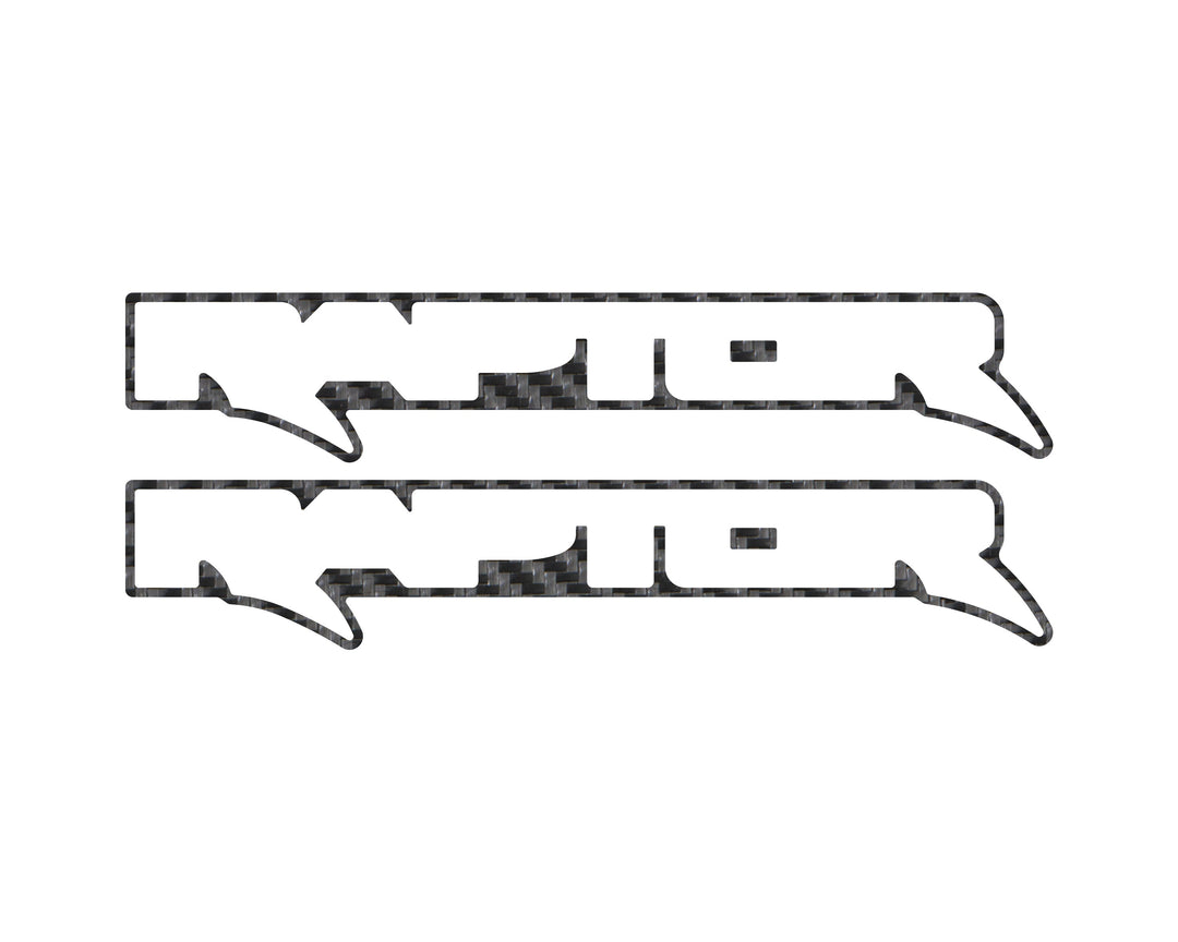 Raptor Floor Mat Emblem Inserts Fits 2022-2026 Ford Bronco &amp; 2024-2026 Ranger Raptor