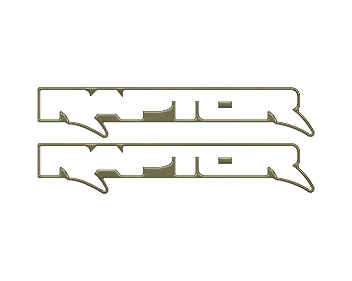 Raptor Floor Mat Emblem Inserts Fits 2022-2026 Ford Bronco &amp; 2024-2026 Ranger Raptor