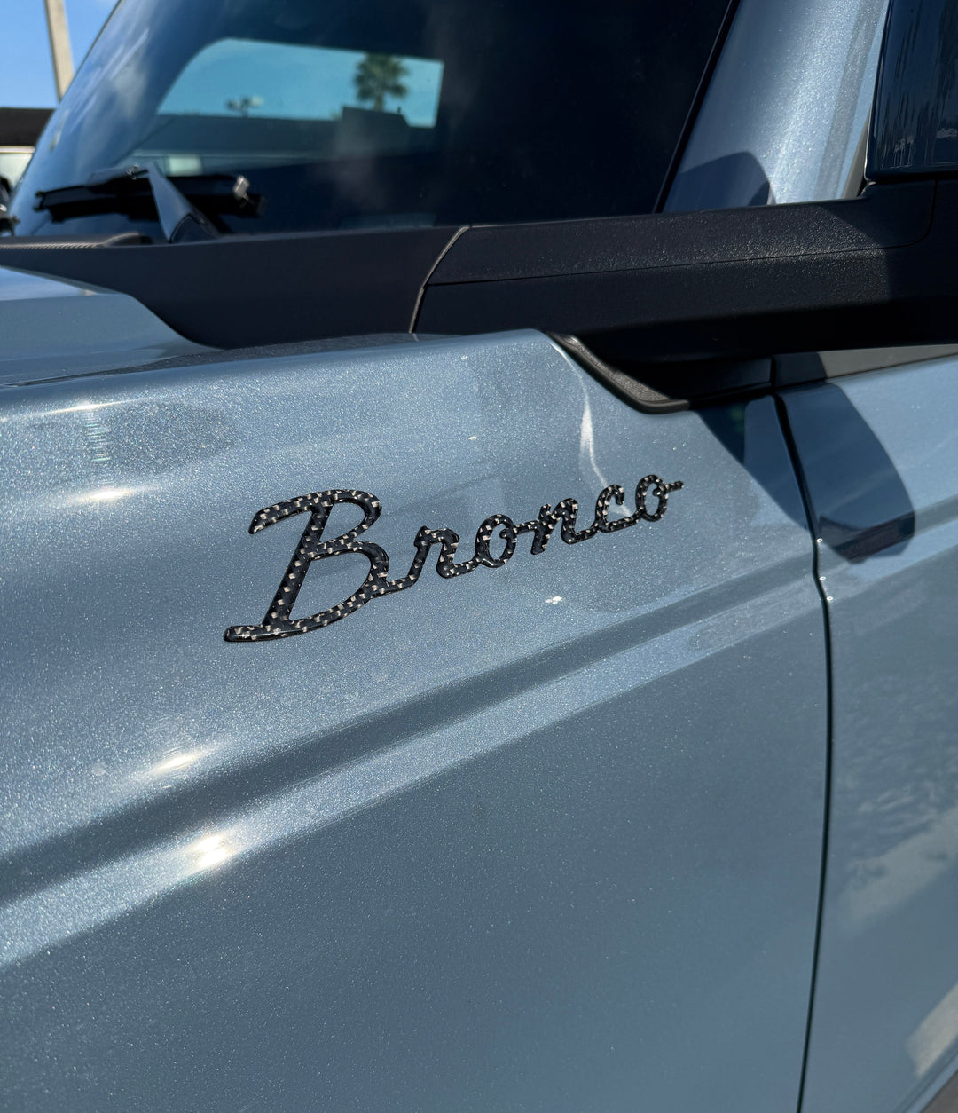 Bronco Script Badge Fits 2021-2026 Ford Bronco