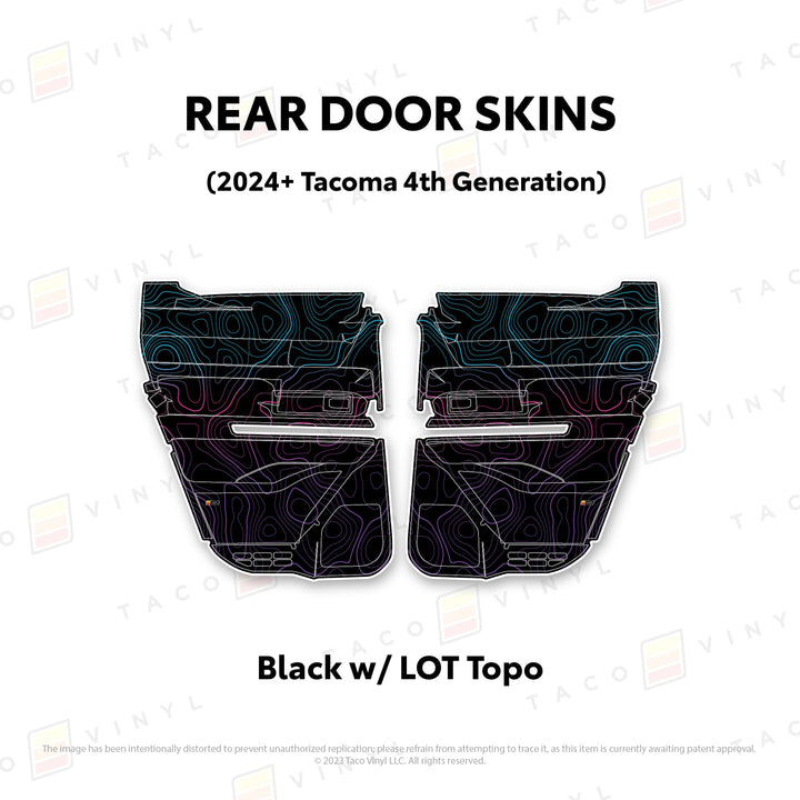 2024+ Tacoma Door Skins
