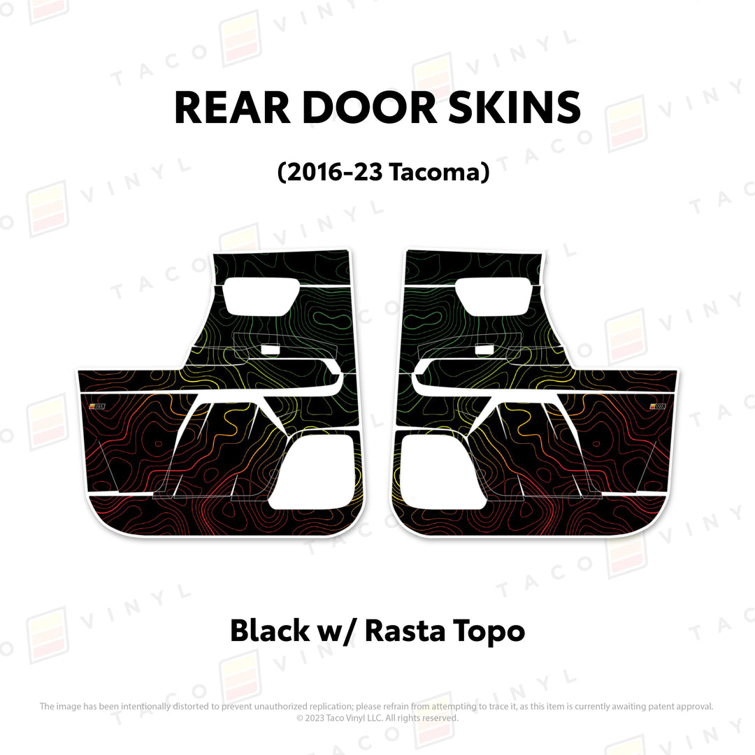 2016-23 Tacoma Door Skins