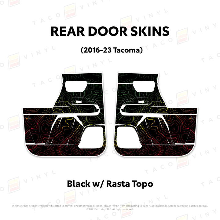 2016-23 Tacoma Door Skins