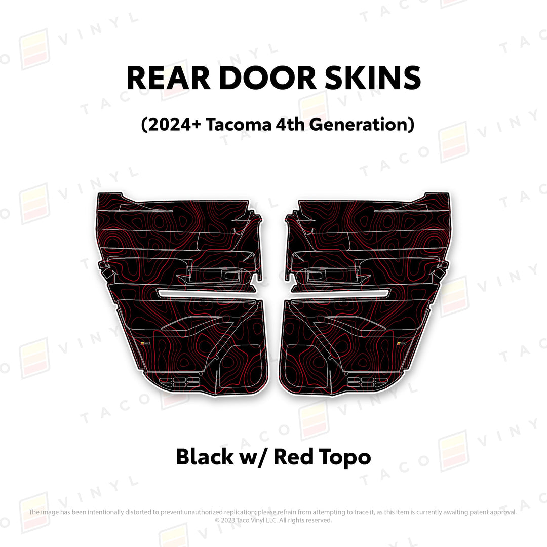 2024+ Tacoma Door Skins