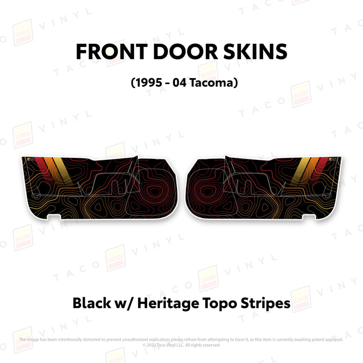 2010-24 4Runner Door Skins (Lower Section)