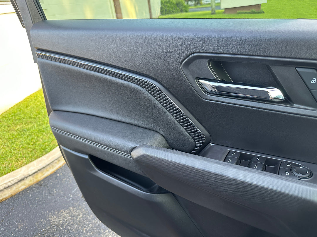 Armrest Accent Trim Fits 2023-2025 Chevrolet Colorado & GMC Canyon (WT and LT Trim Levels ONLY)