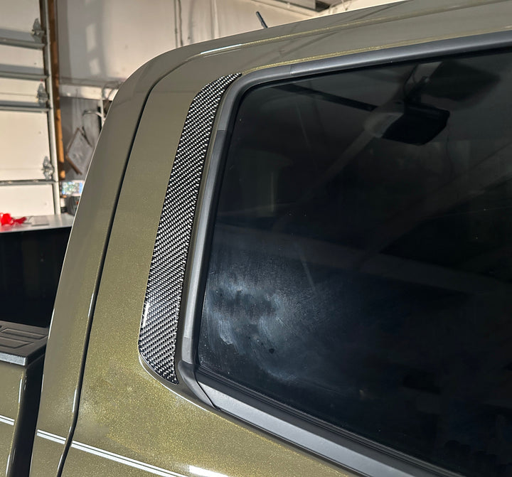 C Pillar Overlays Fits 2023-2025 Chevrolet Colorado & GMC Canyon