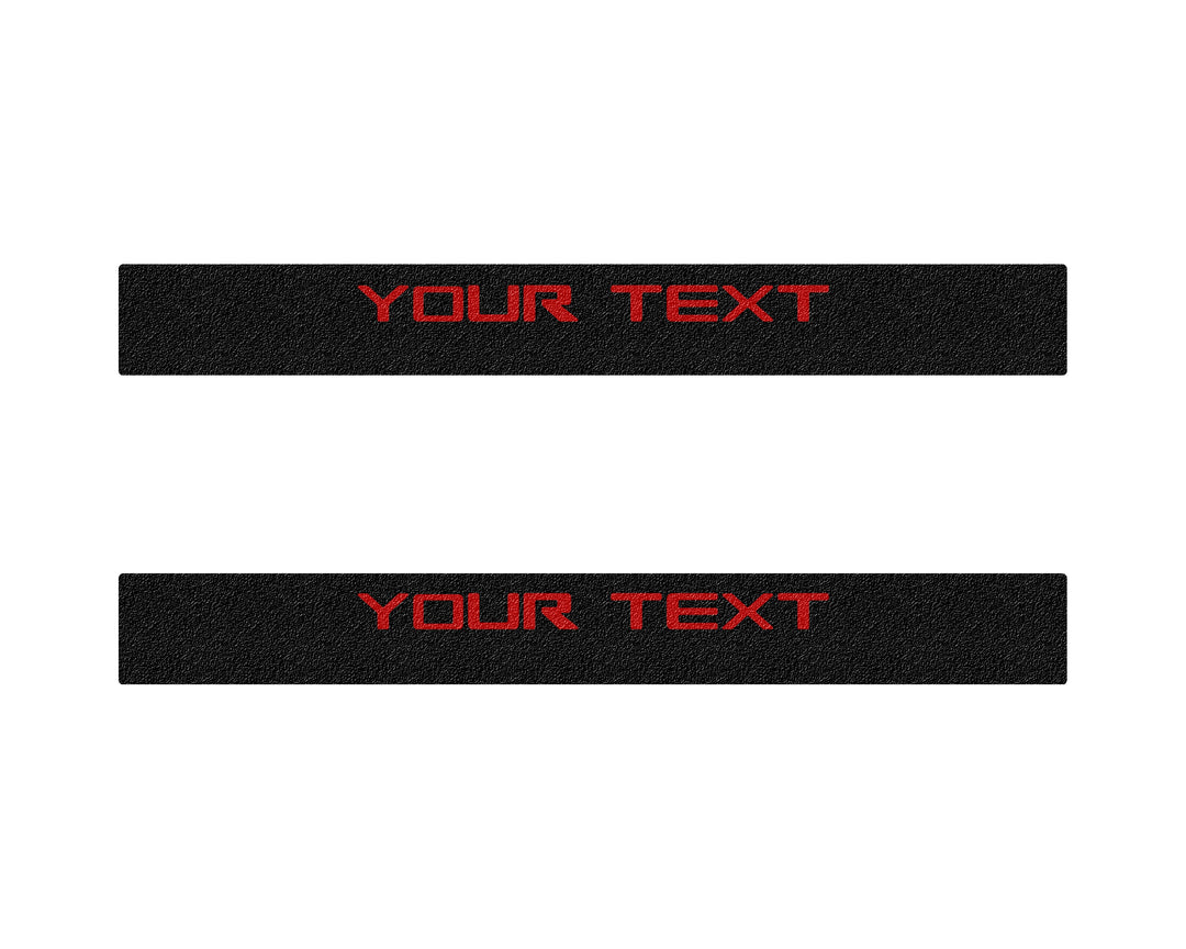 Door Sill Textured Overlays Fits 2023-2025 Chevrolet Colorado & GMC Canyon