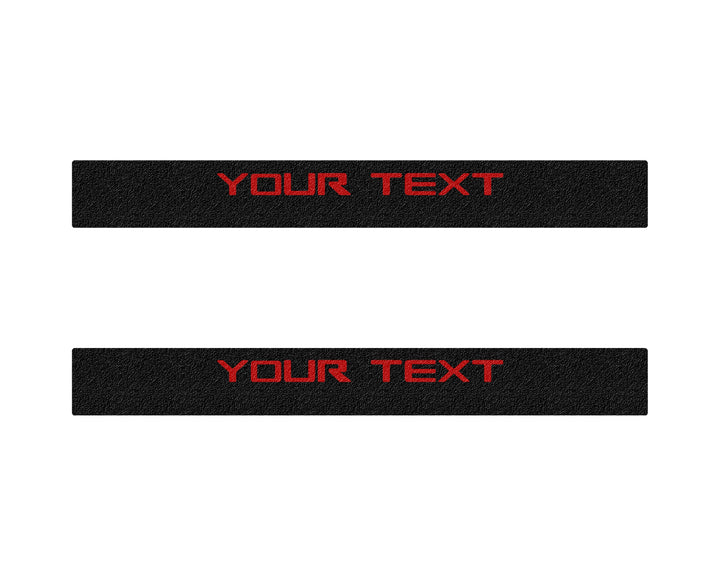 Door Sill Textured Overlays Fits 2023-2025 Chevrolet Colorado & GMC Canyon