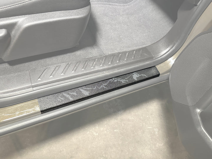 Door Sill Textured Overlays Fits 2023-2025 Chevrolet Colorado & GMC Canyon