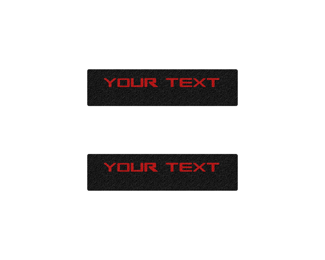 Door Sill Textured Overlays Fits 2023-2025 Chevrolet Colorado & GMC Canyon