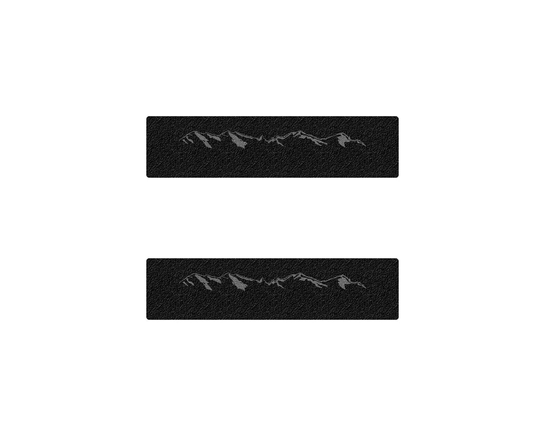 Door Sill Textured Overlays Fits 2023-2025 Chevrolet Colorado & GMC Canyon