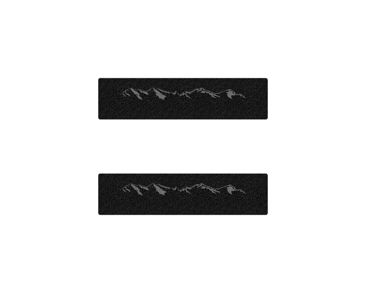 Door Sill Textured Overlays Fits 2023-2025 Chevrolet Colorado & GMC Canyon