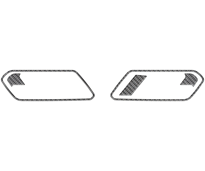 Door Handle Accent Trim Fits 2023-2025 Chevrolet Colorado & GMC Canyon