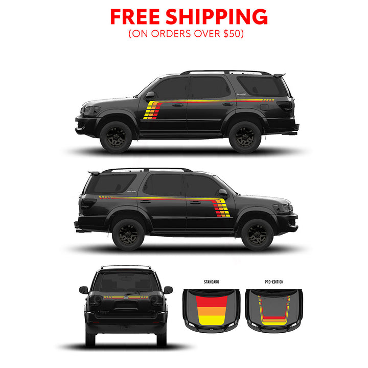 2001–07 Sequoia Checkered Stripe Kit