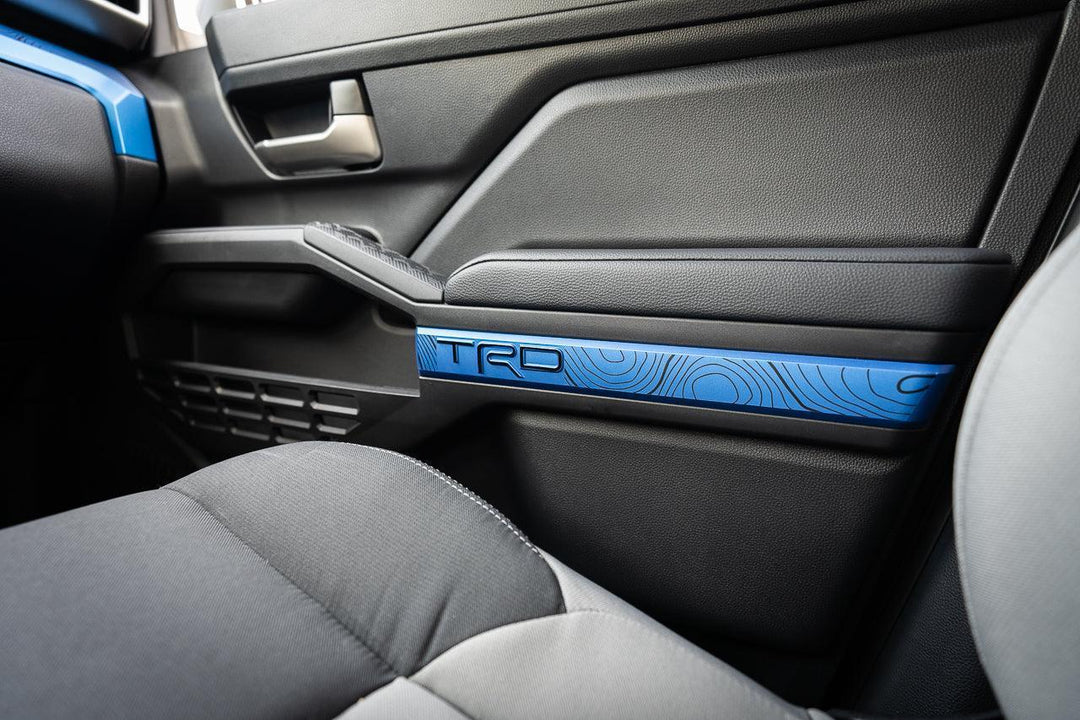 Door Topographic Map Overlays - *2025+ 4Runner