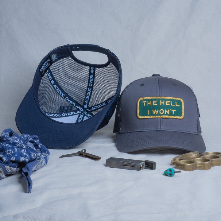👉 "THE HELL I WON’T" – Mesh Snapback – BOGO 50% Off🔥