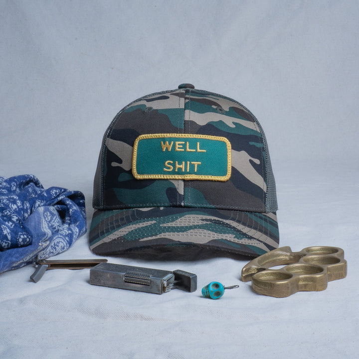 👉 "WELL SHIT" – Mesh Snapback – BOGO 50% Off🔥